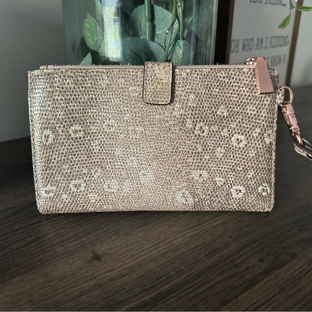 Michael Kors-Authentic Pink Python Wristlet - image 2